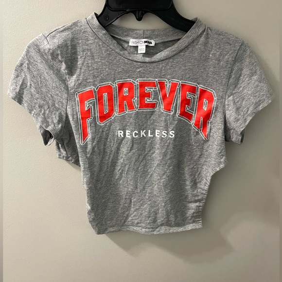 Fashionova Forever Reckless Crop Top ( M) - Picture 3 of 5